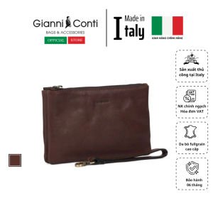 Clutch Nam Cao Cấp Bằng Da Thật - Gianni Conti - Sản Xuất Thủ Công Tại Italy_912201-28