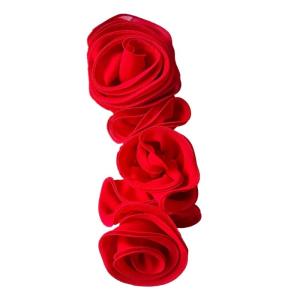 3D Large Flower Appliques Sew On Patches for Handmade Project Clothes Costume Dress Making Materials Sewing On Supply