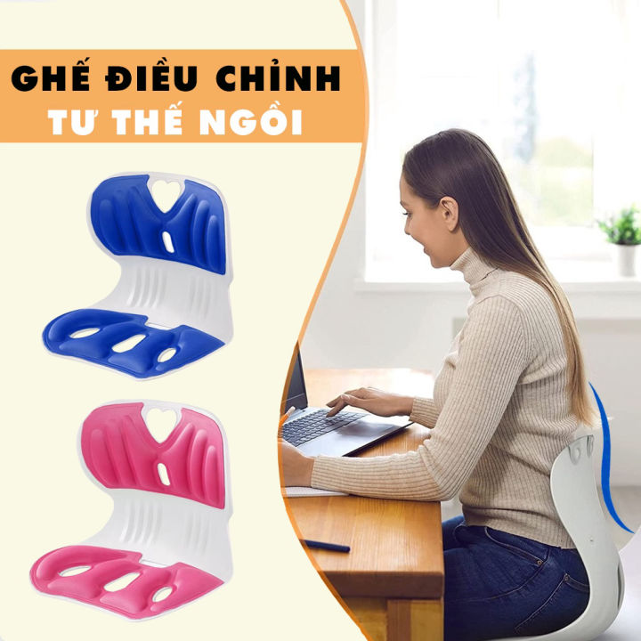 Ghế Công Thái Học, Ghế Tự Lưng Tự Chỉnh Tư Thế , Đệm Ngồi Văn Phòng Ít ...