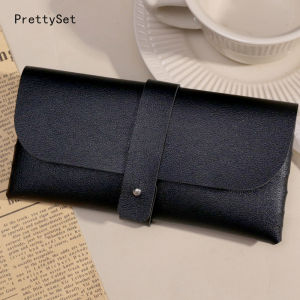 Creative Sunglasses Cases Solid Color Sunglasses Bag Glasses Protective Sleeve PU Leather Glasses Case