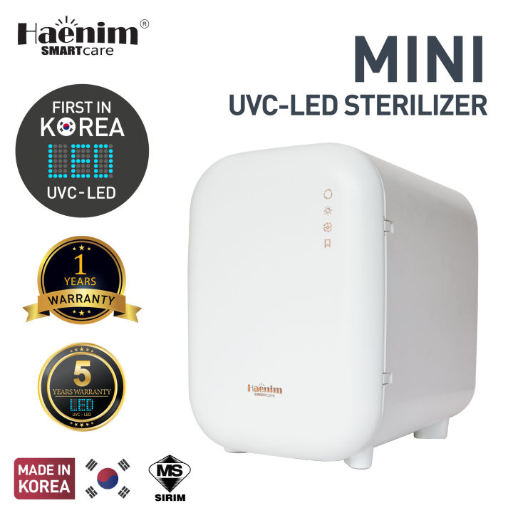 HAENIM M1 PORTABLE UV-C LED ELECTRIC STERILIZER(WHITE) Local