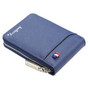 Mens Leather Wallet Multi Card Slot Wallet For Men With Side Zip Card Coins Cash Slot Perfect Gift Kulit Halal Dompet Lelaki