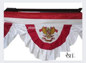 umbul umbul background garuda jadul 5 gelombang