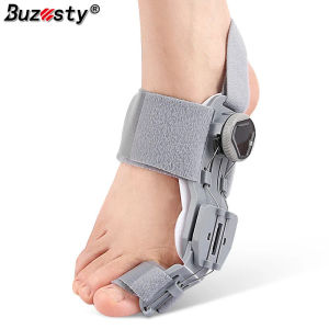 Buzesty Upgraded Bunion Corrector For Women & Men Foot Hallux Valgus Braces Rotatable Toe Separator Straightener Adjustable Knob Bunion Splint Pedicure Finger Toe Corrector