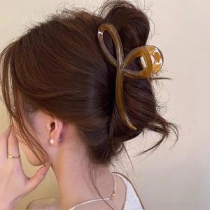 Womens Large Shark Clip Hair Accessories Plate Hair Back of Head Line Hair Volume Multi Grab Clip/Womens Large Grab Clip Hair Volume Back of Head Line Headdress Plate Hair Accessories