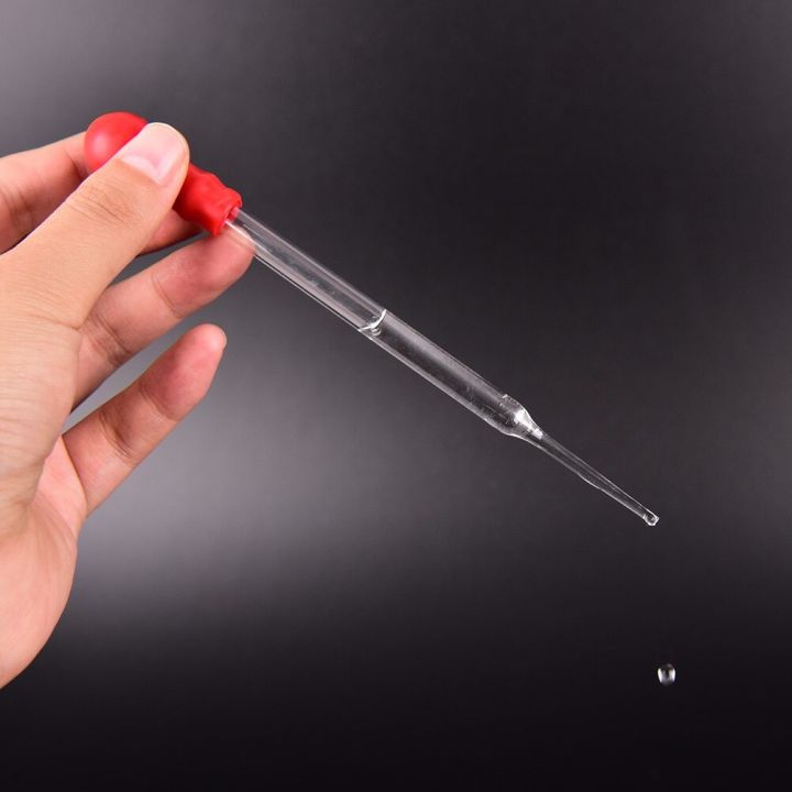 Medicine dropper 9cm/10cm/12cm/15cm/20cm Durable Long Glass Experiment Dropper Transfer Pipette