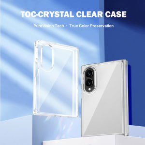 Clear Case For Samsung Galaxy Z Fold 8 Fold8 Shockproof Camera Protection Ultra-Thin CA1000