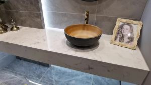 Vintage Art Antique Wash Basin Ceramic Bathroom Sink for Home Use Balcony Countertop Single Basin