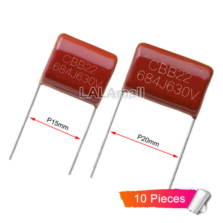CAPACITOR POLIPROPILENO CBB 474X630V 0.47uF / 470NF / 470000PF 630V