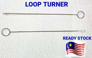 LOOP TURNER / STAINLESS STEEL SEWING LOOP TURNER/ TAILORING USE / Alat Pemusing Jahitan (READY STOCK)