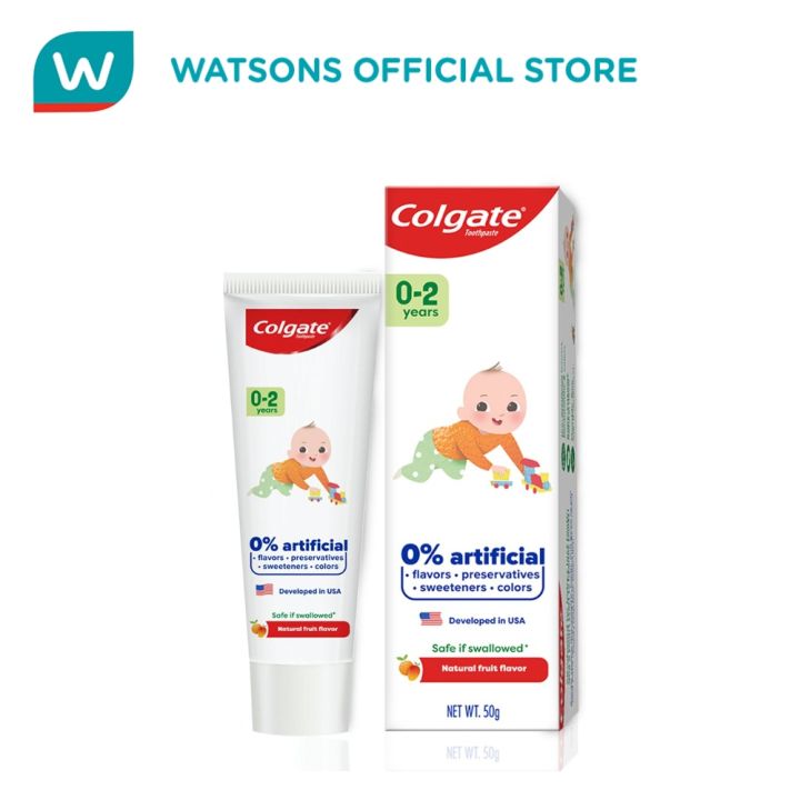COLGATE Toothpaste From 0-2 Years 50g | Lazada PH