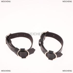 [COD] WEICHENG 1Pair Ankle Belt Black Punk Leather Anklet Chain Women Foot Decor Accessories YK2 Jewelry Gifts