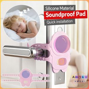 Amoki【Ready in Stock】 Door Closing Cushion Cartoon Silicone Anti Collision Slamming Stopper for Door Lock Silent 1Pc