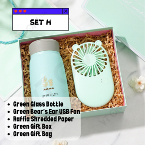 VTOM Green Gift Box Set Christmas Gift Set For Teacher Colleague Bestie Hadiah Birthday Budak Perempuan Hadiah Untuk Kawan