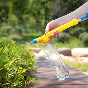 LEI หัวฉีดปั๊มอากาศแรงดันสูงแบบแมนนวล ขวดเครื่องดื่มแบบปรับได้หัวฉีดเครื่องมือรดน้ำสวนเครื่องพ่นสารเคมีเครื่องมือทางการเกษตร