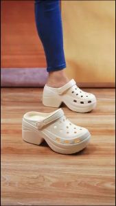 Calorie Two-Way Heel Breathable Platform Clog Sandals