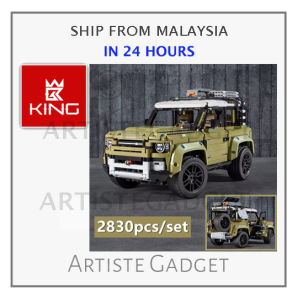 【READY STOCK】KING Land Rover Defender Block Brick 93018 Technic Compatible 乐拼高仿乐高积木 K牌机械路虎卫士