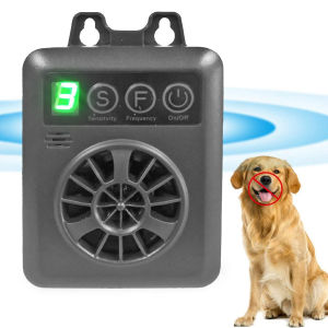 Ultrasonic Bark Stopper Pet Dog Anti Noise Anti Barking Puppy Stop Bark Repeller