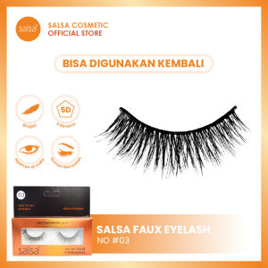 SALSA Faux Eyelashes - Bulu Mata Palsu Natural Fake Eyelash