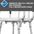 【COD】Portable Mobile adult Toilet Bath Chair for Pregnant Women,Elderly,Patients Rust-proof aluminum alloy shower chair shower chair bathroom toilet shower chair shower chair stool. 