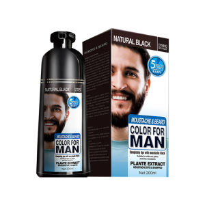 【ย้อมเคราไวใน5นาที】MAQINUO ย้อมหนวด 200ml คิ้ว/หนวดก็ย้อมได้ ยาย้อมหนวดเครา ย้อมเครา ย้อมเคราดำ ผมที่ขาวให้ดำได้ สีธรรมชาติ ใช้งานง่าย ย้อมหนวดดำ น้ำยาย้อมหนวด ย้อมขนคิ้ว น้ำยาย้อมสีผม นวดเครา ครีมเปลี่ยนสีผม ครีมย้อมผม