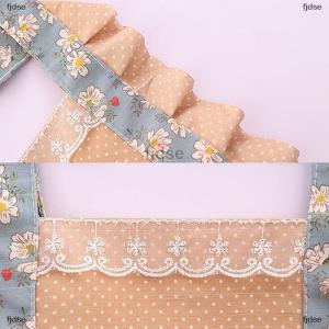 [COD] fjdse ผ้ากันเปื้อนผ้าฝ้ายลายดอกไม้สำหรับห้องครัวของผู้หญิงผ้ากันเปื้อนกันน้ำมันมีกระเป๋าและเข็มขัดคาดเอวปรับได้ผ้ากันเปื้อนแขนกุดกันน้ำ