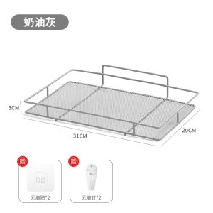 ชั้นวางกล่องติดผนังแบบไม่ต้องเจาะแร็คเตอร์ชั้นวางติดผนัง WiFi เราเตอร์ทีวีตัวยึดกล่องเก็บของ