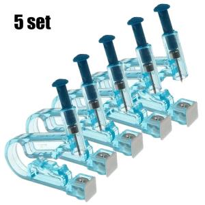 SHUNAICHI ทิ้งหูเจาะปืนไม่เจ็บปวดปราศจากเชื้อเจาะหูเจาะเครื่องมือสําหรับต่างหูStudsหูเจาะชุด 1-6 ชิ้น