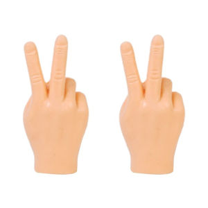ANGEL Cosplay Props Funny Toys Halloween Party Cat Pet Small Hand Hand Palm Finger Toys Finger Puppets Tiny Finger Hands
