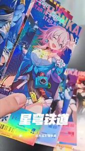 Game Honkai: Star Rail  card Dan Heng March 7th Bronya Seele Asta Herta Akane Card LOMO Game Cards Toys for Children Christmas Gift