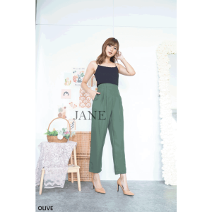 JANE COLLECTION || Celana Panjang Kantor Casual Celana Kulot Longpants Sasa