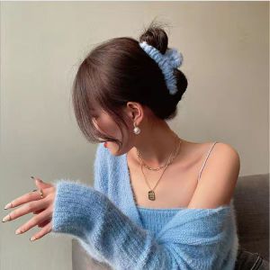 Women Autumn Winter Plush Claw Clip MALAYSIA STOCK Hairpin Korean Elegant Temperament Hair Clip C-004