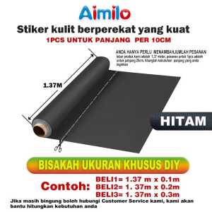 Stiker Perbaikan Kulit Yang Rusak Untuk Sofa Jok Berlubang Jok Motor / Sudah Ada Lem