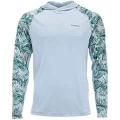 PELAGIC Aquatek Gyotaku Long Sleeve Hooded Fishing Shirts Sweatshirt  Fishing Hoodie Camouflage Fishing Apparel Sun Protection UPF50+