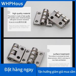 WHPHous Dày 304 thép không gỉ thu nhỏ lỏng bản lề nhỏ chất lượng cao bền phẳng im lặng Bản lề cho cửa nhôm cửa phòng tắm