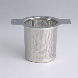 YESPERY High Quality Tea Infuser With Cover Stainless Steel Coffee Tea Strainer Grid Binaural Net Leak Tea Mesh Tea Filter Tea Accessory