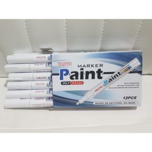 Spidol Ban Vauto Putih White Paint Marker