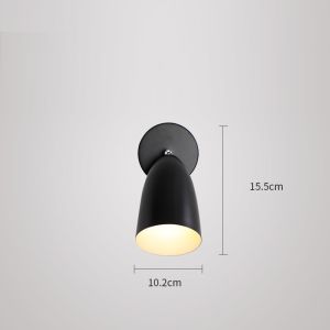 【wuxih】Vintage Industrial Black Folding Metal Wall Lamp Swing laras lengan Wall Sconces pencahayaan dinding tanpa wayar Wall Mount Plug dalam lekapan lampu dinding kord untuk bilik tidur ruang tamu