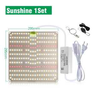 DC36V LED ไฟปลูกต้นไม้ Grow Light  เต็มสเปกตรัม LM281B UV IR Chip 650W พร้อมสวิตช์ความสว่าง โคมไฟสำหรับเรือนกระจกปลูกแสง