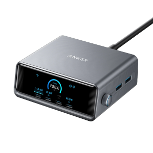 [Limited Free Cables!] Anker Prime Charger 250W 6 Ports GaNPrime - High-Speed Desktop Charging for iPhone 14/13/12 Pro/12 Pro Max iPad Pro A2345