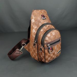 Tas Selempang Kulit PU Polo Amstar Slingbag Pria Wanita Tas Pundak