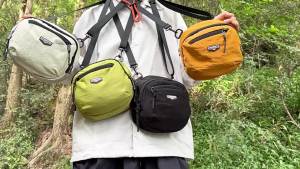 Trendy sports crossbody bag casual commuter shell bag Japanese-style versatile shoulder bag for women lightweight cycling phone bag for men