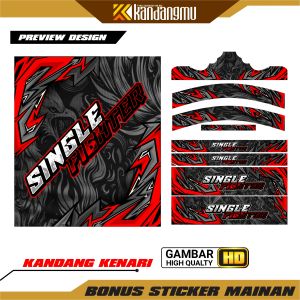 Jual Sangkar Burung Kenari Terlengkap & Harga Terbaru kandang burung kenari motif racing
