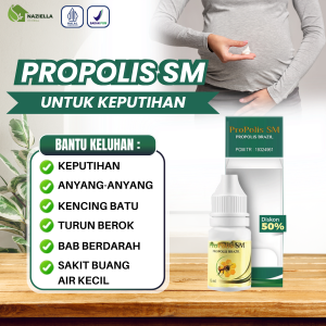 Suplemen atasi Keput1h4n Anyang-anyang Sakit Buang air Kecil - Propolis SM Dewasa dan Anak herbal alami ekstrak Proplis Brazilian asli