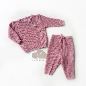 BAELISH NEWBORN KNIT SET BAYI / ONE SET RAJUT / SETELAN BAJU / JUMPER / JUMPSUIT BABY & ANAK