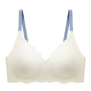 Maniyun Jelly Soft Support Seamless Bra Women Non-wired Comfort Push Up Bra Lingerie