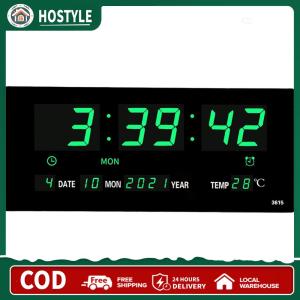 【Chinatera】 Wireless Digital Alarm Clock with Temperature and Date for Bedroom and Office Decor