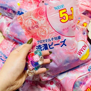 Viên giặt xả 40 viên 3 trong 1 tiện lợi thơm dịu nhẹ làm sạch quần áo lưu hương 72h