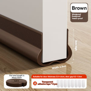 Flexible Door Bottom Seal Strip Under Door Pull Stopper Sealing Strip Soundproof Gasket Weatherstrip Dust And Insect Proof