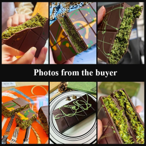 Internet-Famous Dubai Chocolate Handmade Chocolate Dubai Style Pistachio Chocolate Premium Cocoa Chip Cookies Snacks